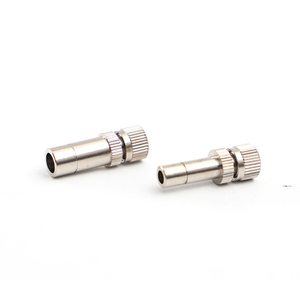 Low Pressure 6mm 8mm Quick Push-in Fine Fog Water Misting Spray Nozzle
