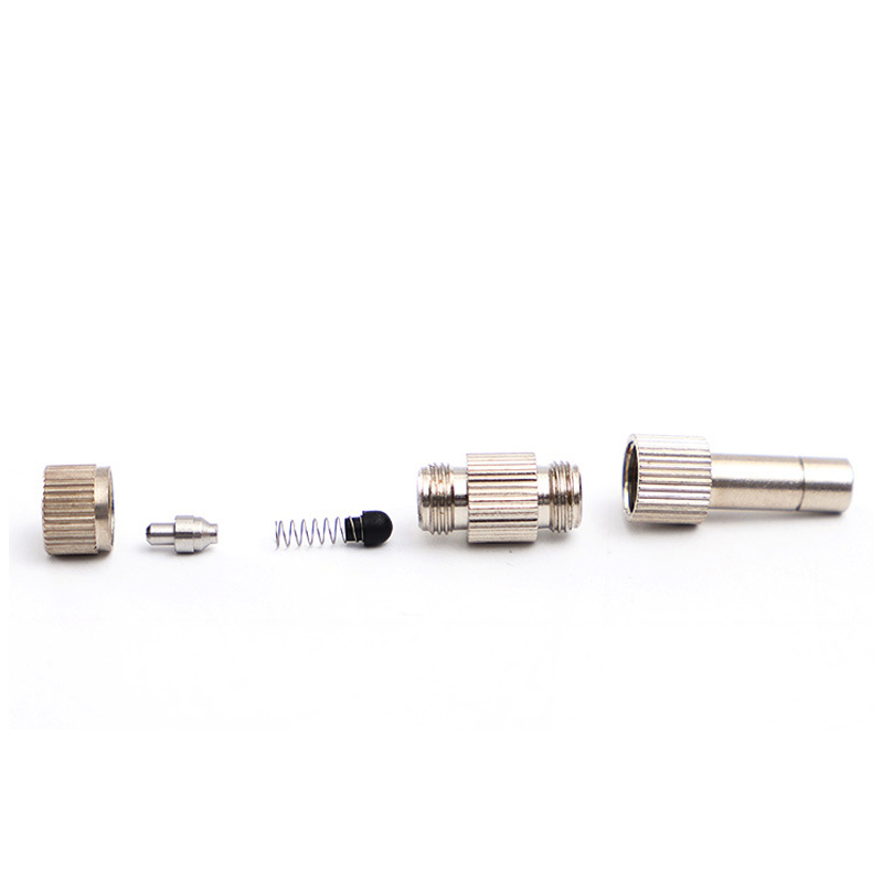 Leak-Proof Push-in Quick Connect Brass Fog Mist Nozzle Kit for Disinfecting Spray System