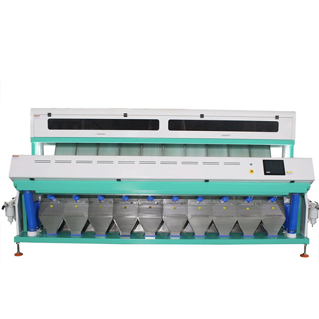 10 Chute CCD Camera Imagecapture Rice/Dehydrated Vegetable/Plastic Color Sorter Machine
