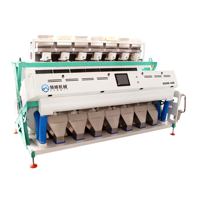 Hot Sale Latest 7 Chutes RGB Coffee Bean Color Sorter Bean Processing Equipment For Green Coffee Bean Sorting