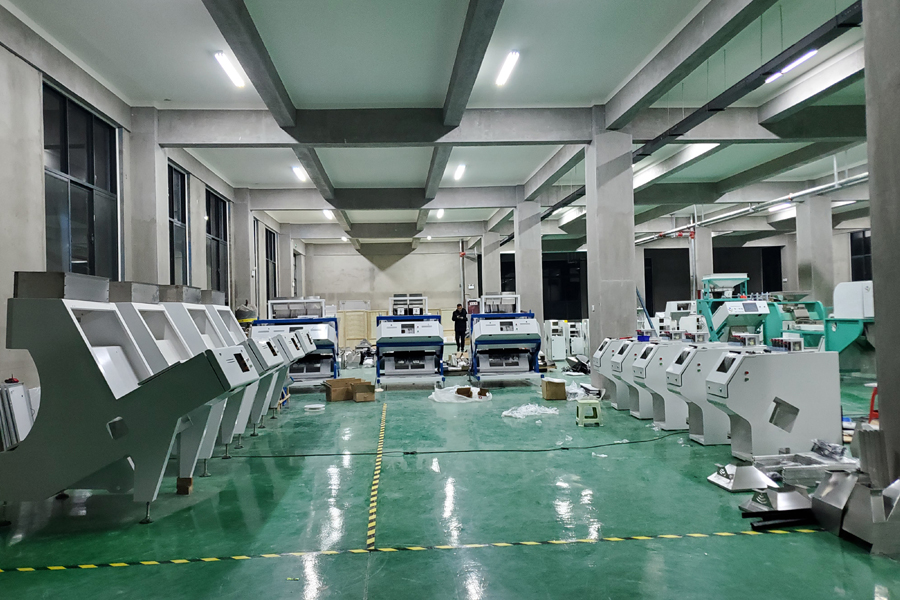 Color Sorting Machinery Factory Price Rice CCD Camera Color Sorter